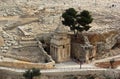 Tomb of Absalom (Absalom's Pillar) in Kidron Valley, Jerusalem, Israel Royalty Free Stock Photo