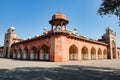 Tomb of Akbar the Great at Sikandra Fort in Agra, Uttar Pradesh, India Royalty Free Stock Photo