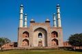 Tomb of Akbar the Great at Sikandra Fort in Agra, Uttar Pradesh, India Royalty Free Stock Photo