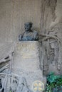 Tomb of Anton Dvorak the Composer Cemetery at Vysehrad Fortress Prague Czech Republic