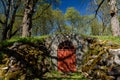 Tomb of the Barons in Remte, Latvia