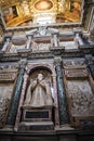 Tomb in the Basilica of Santa Maria Maggiori in Rome Italy Royalty Free Stock Photo