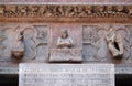 Tomb of Cangrande della Scala, Scaliger tombs in Verona Royalty Free Stock Photo
