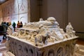 The tomb of Cardinal Cisneros in Alcala de Henares Royalty Free Stock Photo