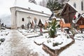 Tomb Of the Christian in Hallstatt hesitage city 4000 years in Austria