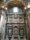 Tomb of Clement VIII, Pauline Chapel at Basilica di Santa Maria Maggiore Royalty Free Stock Photo