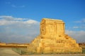 Tomb of Cyrus the Great in Pasargadae , Shiraz , Iran