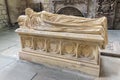 Tomb Earls of Lothian at Jedburgh Abbey in Scottish borders