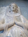 Tomb effigy, Gothic Chapel, The Met Cloisters, New York, USA