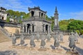 Tomb of Emperor Khai Dinh in Hue, Vietnam Royalty Free Stock Photo