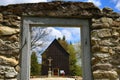 The tomb of the family Abel, the forested, hilly landscape near Lake Laka, PrÃÂ¡ÃÂ¡ily, ÃÂ umava, Czech Republic