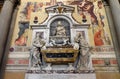 Tomb of Galileo Galilei, Basilica of Santa Croce, Florence, Italy Royalty Free Stock Photo