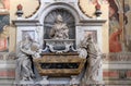 Tomb of Galileo Galilei, Basilica of Santa Croce in Florence Royalty Free Stock Photo