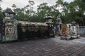 Tomb and gardens of Tu Duc emperor in Hue, Vietnam - A UNESCO W Royalty Free Stock Photo