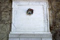Tomb of Giacomo Leopardi Royalty Free Stock Photo