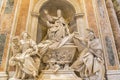 The tomb of Gregorio XIII in Saint Peter's Basilica. Vatican. Rome.