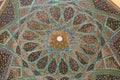 Tomb of Hafez ceiling Royalty Free Stock Photo