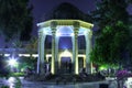The Tomb of Hafez at night, Musalla Gardens, Shiraz, Iran.