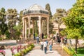 Tomb of Hafez Poet Royalty Free Stock Photo