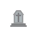 Tomb icon Template vector illustration