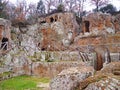 The Tomb of Ildebranda located at the Necropoli of Sovana