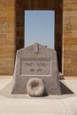 Tomb of Ismet Inonu in Anitkabir mausoleum of Mustafa Kemal Ataturk in Ankara, Turkiye