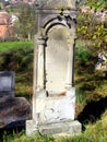 Tomb in Jibert, village near Rupea(Reps), Brasov County. Royalty Free Stock Photo