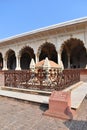 Tomb of John Russell Colvin in front of Diwan-i-Am, Agra Fort, Agra