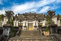 Tomb of Khai Dinh in Hue, Vietnam Royalty Free Stock Photo