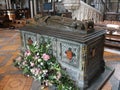 Tomb of King John of England, Worcester Cathedral Royalty Free Stock Photo