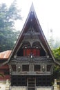 Tomb of King Sidabutar, Tomok, Samosir Island, Lake Toba, Sumatra Island, Indonesia Royalty Free Stock Photo