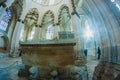tomb of kings in an ancient portuguese monastery