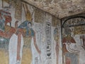 Tomb KV14, the tomb of the Egyptian pharaoh Tausert and her successor Setnakhtu, Valley of the Kings, Luxor, Egypt Royalty Free Stock Photo