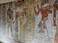 Tomb KV14, the tomb of the Egyptian pharaoh Tausert and her successor Setnakhtu, Valley of the Kings, Luxor, Egypt Royalty Free Stock Photo