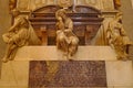 The tomb of Michelangelo at the Basilica di Santa Croce, Florence