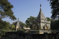 Tomb of Mindon Min King in Mandalay, Myanmar (Burma) Royalty Free Stock Photo