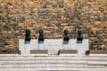 Tomb of National Heroes at Kalemegdan Fortress in Belgrade, Serbia