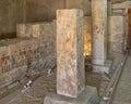 The Tomb of Nemtymes, one of the New Kingdom tombs in the Saqqara necropolis, Egypt.