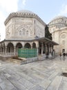 Tomb of the Ottoman sultan Suleiman the Magnificent in Suleymaniye mosque
