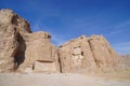 Tomb of Persian Kings Xerxes I at Naqsh-e Rustam, Shiraz, Iran. Royalty Free Stock Photo