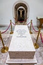 Tomb with the remains of a fallen unknown soldier in the Memorial Chapel Royalty Free Stock Photo