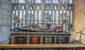 Tomb of Robert Curthose, Duke of Normandy and son of William the Conquerer, in Gloucester Cathedral, Gloucester Royalty Free Stock Photo