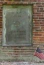 Tomb of Robert Treat Paine, one of the signers of the declaration of independence. Resting at Granary Burying Ground,