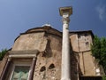 Tomb of Romulus in Church of Santi Cosma e Damiano