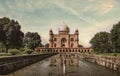 Tomb of Safdarjung in New Delhi, India. It was built in 1754 in the late Mughal Empire style Royalty Free Stock Photo