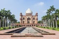 Tomb of Safdarjung in New Delhi, India. It was built in 1754 in Royalty Free Stock Photo