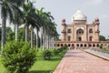 Tomb of Safdarjung in New Delhi, India. It was built in 1754 in Royalty Free Stock Photo