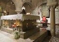 The tomb of Saint Nicholas in Bari