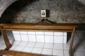 The tomb of the Servant of God Peter Barbaric in the Church of St. Aloysius in in Travnik