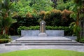 Tomb of Singapore Chinese war hero Lim Bo Seng in MacRitchie Reservoir